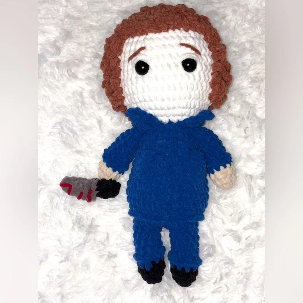 Horror Movie Inspired Crochet Spooky Doll